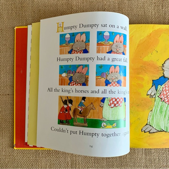MY FIRST MOTHER GOOSE Hardback Book with Children’s Illustrated Poems & Rhymes - Picture 11 of 16